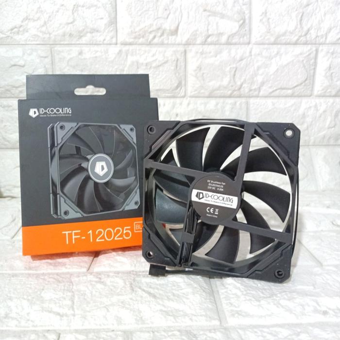 Gambar kipas 12x12 dc 12v fan CPU ID cooling XF-12025 NO-12015 TF-12025 - TF-12025 dari awallaptop undefined Tokopedia