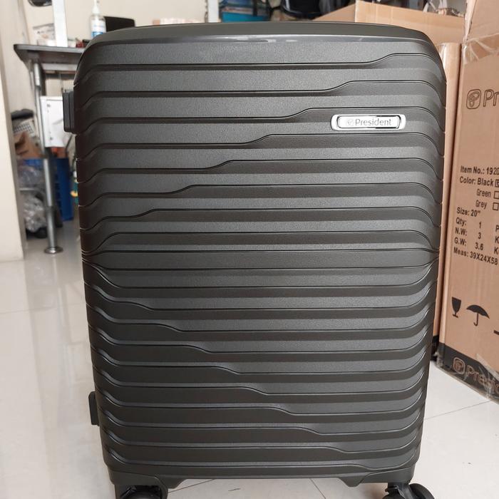 Gambar Koper President 1920 uk.20inch - Hitam dari tokobakultas undefined Tokopedia