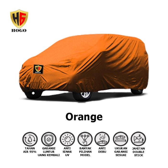Gambar Body Cover Sarung Mobil HONDA JAZZ LAMA Outdoor Waterproof Anti Air - ORANGE dari Hogo Cover undefined Tokopedia