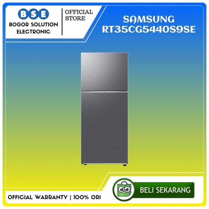 Gambar Kulkas 2 Pintu Ungkep Samsung RT35CG5440S9SE 348L RT35 Kulkas Ungkep dari Bogor Solution Electronic undefined Tokopedia