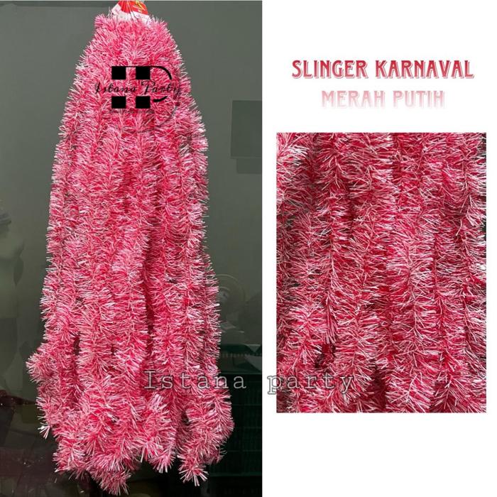 Gambar Slinger Merah Putih / Hiasan Lomba Agustus Slinger Karnaval HUT RI - Merah Putih dari Istanaparty undefined Tokopedia