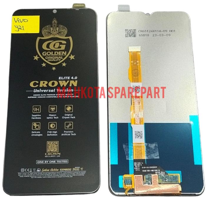Gambar LCD TOUCHSCREEN VIVO Y21/ Y21A/ Y21S/Y16 FULLSET - CROWN SUPER dari Center Phone undefined Tokopedia