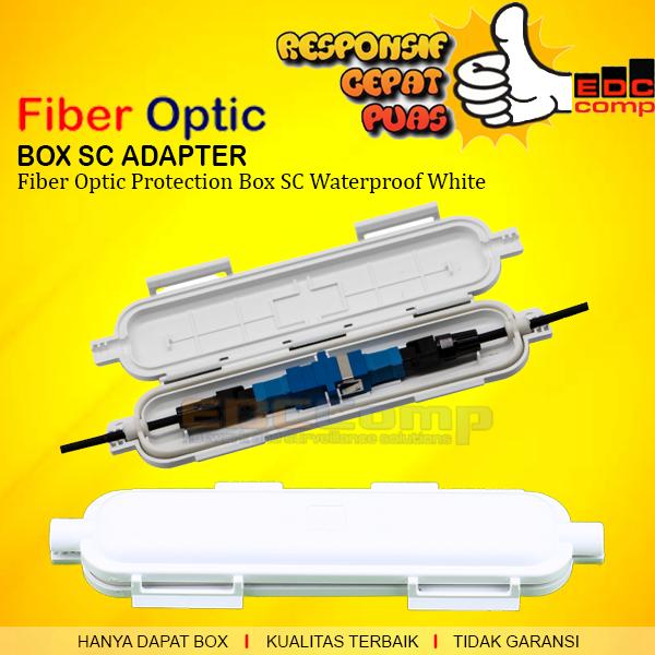 Gambar Fiber Optic Protection BOX SC Adapter | Waterproof Protective Box - Putih dari EDCComp undefined Tokopedia