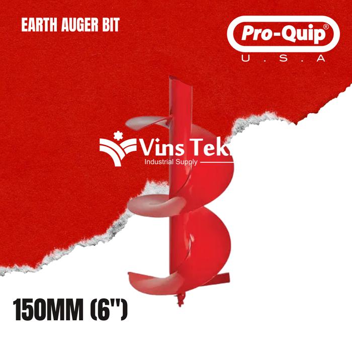 Gambar Bor Tanah Earth auger Drill Bit Proquip - 150MM dari Vins Teknik Bekasi undefined Tokopedia
