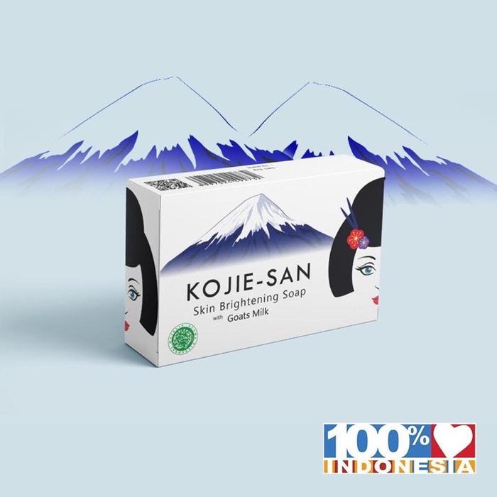 Gambar Sabun Kojie San Kojic 65gr Goats Milk - Sabun BIRU dari qweena cream undefined Tokopedia