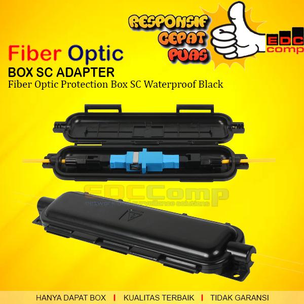 Gambar Fiber Optic Protection BOX SC Adapter | Waterproof Protective Box - Hitam dari EDCComp undefined Tokopedia
