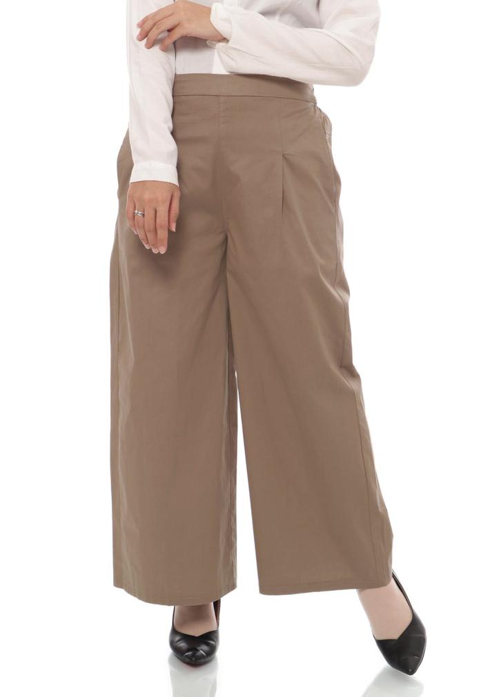 Gambar Novel Celana kulot wanita - Mocca dari NHM Online undefined Tokopedia