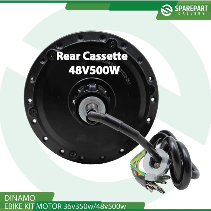 Jual Ebike kit dinamo motor bldc 36v 350w 350 w sepeda velg jeruji
