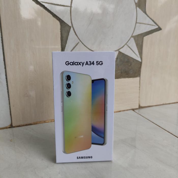 Gambar Samsung Galaxy A34 5G 8/128 GB - Putih dari JLing Shop Tokopedia undefined Tokopedia