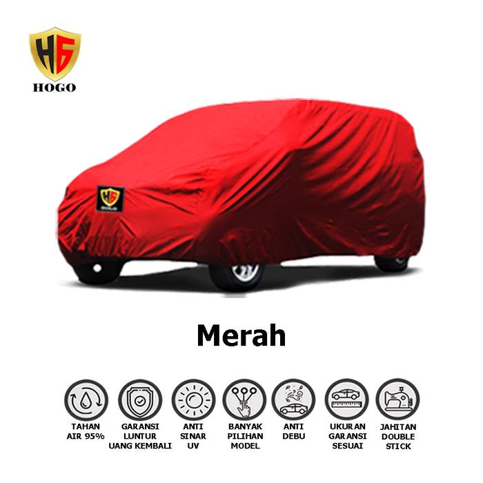 Gambar Body Cover Sarung Mobil HONDA JAZZ LAMA Outdoor Waterproof Anti Air - MERAH dari Hogo Cover undefined Tokopedia