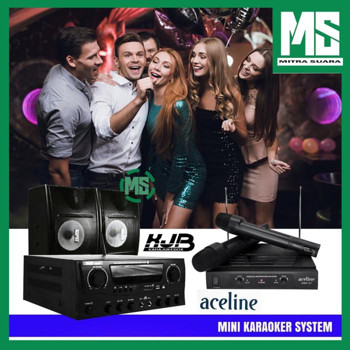Gambar KJB HM88 KL Paket Karaoke Streaming Player Mic wireless Aceline AMIC27 - YA dari mitrasuara undefined Tokopedia