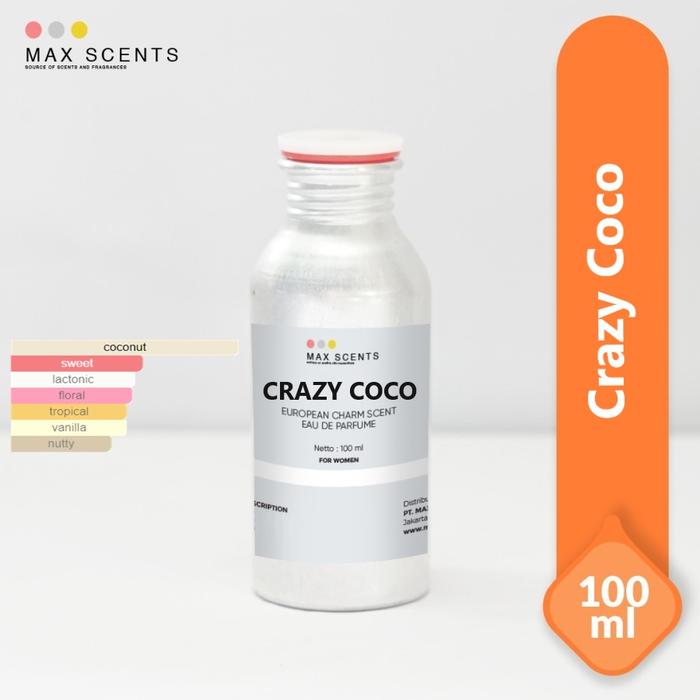 Gambar Bibit Parfum - Minyak Wangi - Eau De Parfume - CRAZY COCO - 100 ml dari Max.Scents undefined Tokopedia