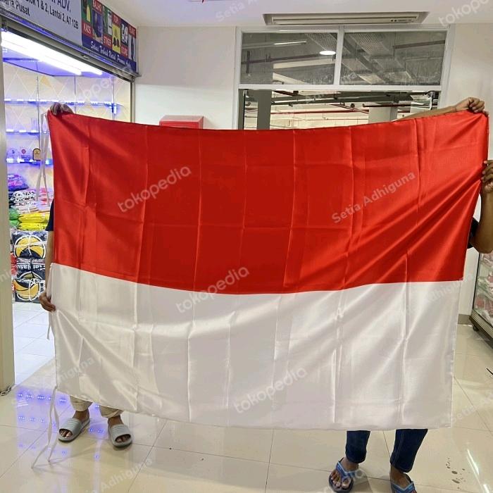 Gambar Bendera Custom Printing 2muka - 200x300cm dari Setia Adhiguna undefined Tokopedia