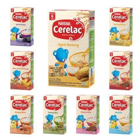 Gambar NESTLE CERELAC BUBUR BAYI MPASI Bayi Bubur Instan Penambah Nafsu Makan - 6+ Kacang Hijau dari qurrotulshop undefined Tokopedia