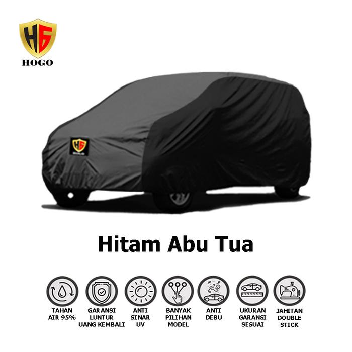Gambar Body Cover Sarung Mobil HONDA JAZZ LAMA Outdoor Waterproof Anti Air - HITAM ABU TUA dari Hogo Cover undefined Tokopedia