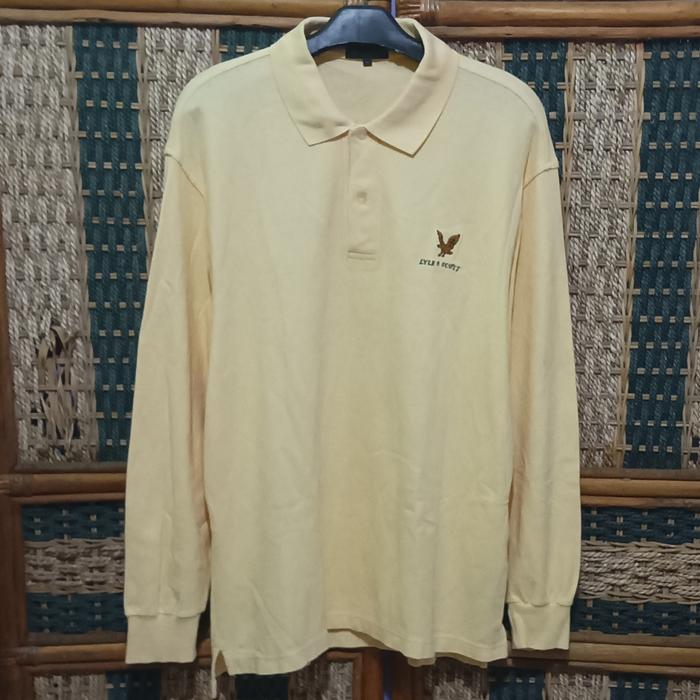 Gambar lyle and scott long sleeve polo second original like new. dari TOKO Link Ling undefined Tokopedia