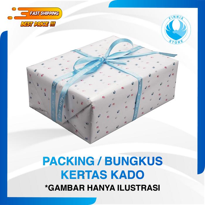 Gambar Packing Bungkus Kado / Kertas Kado / Gift Wrap - SMALL dari Finnix Store undefined Tokopedia