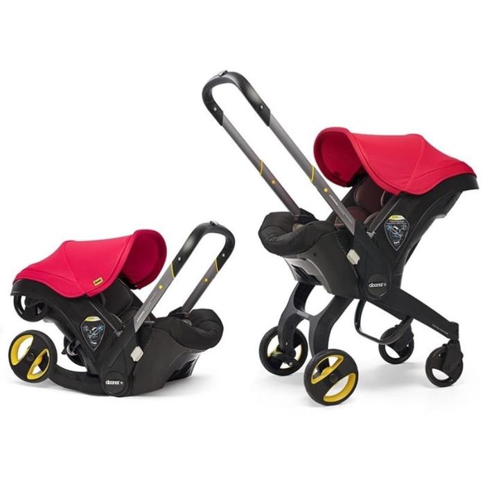 Gambar Doona 2in1 Car Seat Stroller - FLAME RED dari Chubby Baby Jakarta undefined Tokopedia