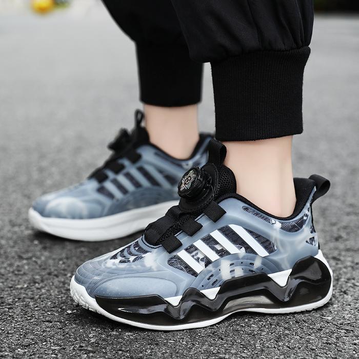 Sneakers Anak sepatu lakilaki running shoes sports rubber 17 BLACK, 33 di  Wolfpackfactory Tokopedia