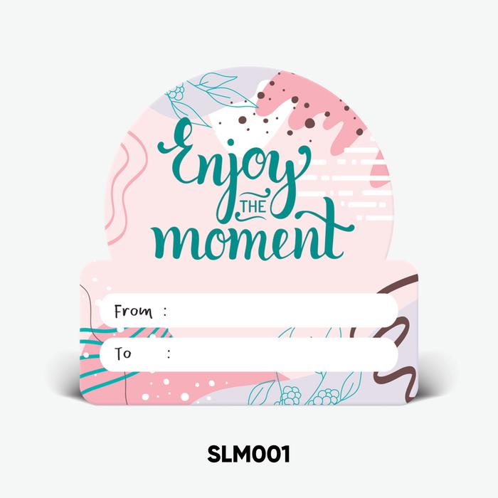Gambar Sticker Label Selamat Menikmati & Thank You (Ukuran 7x7 cm)  - Custoom - SLM001 dari Custoomin undefined Tokopedia