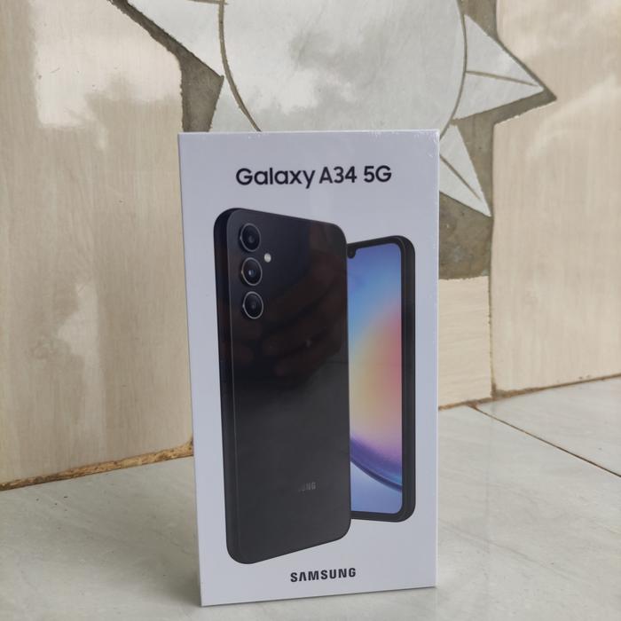 Gambar Samsung Galaxy A34 5G 8/128 GB - Hitam dari JLing Shop Tokopedia undefined Tokopedia