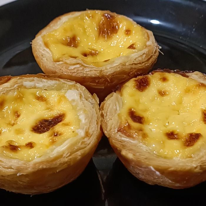 Gambar Portuguese Egg Tart Premium (Egg Tart Ulang Tahun/Natal/Idul Fitri) - ORIGINAL, 6 pcs dari Delices Sweet and Savory Corner undefined Tokopedia