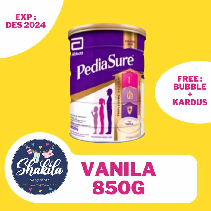 Gambar Pediasure Triplesure vanila 850G - Vanilla dari shakila baby store undefined Tokopedia