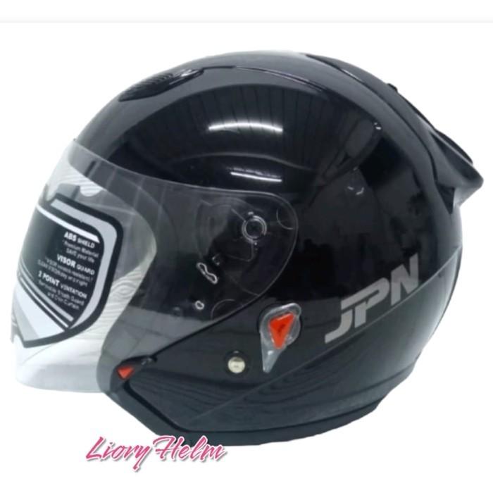 Gambar HELM HALFFACE JPN HELM ORIGINAL HELM SNI HELM CENTRO HELM MURAH HELMET - Hitam, L & KACA HITAM dari LIORY HELM undefined Tokopedia