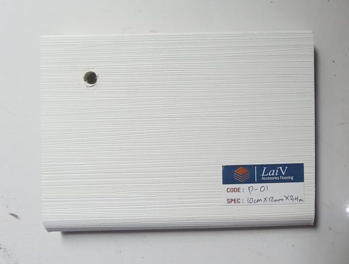 Gambar LAIV Plint | Plin WPC | Aksesoris Lantai | List Lantai | Skirting - P-01 dari Damara Flooring undefined Tokopedia