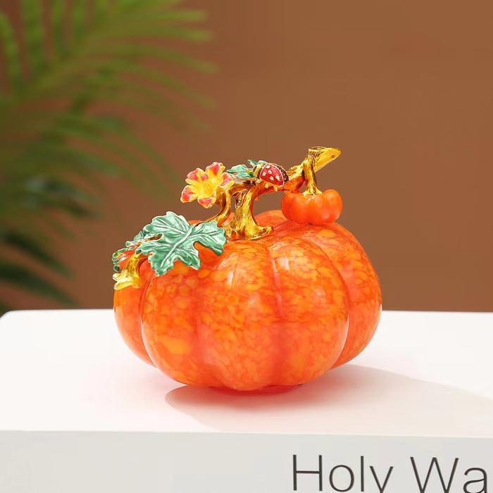 Gambar Pajangan Meja Rumah Labu Modern / Pumpkin Ornaments EB Home 1485 - 1. Orange dari EB Home Decor & Living undefined Tokopedia