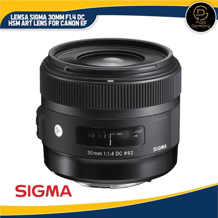 Promo Lensa Sigma 30mm DC HSM Art Lens for Canon EF STANDAR