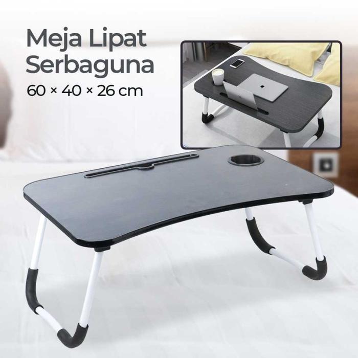 Gambar Meja Laptop Portable Lipat Meja Kerja Minimalis Meja Laptop Serbaguna - Model 1 dari KASMA STORE undefined Tokopedia