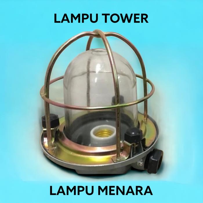Gambar LAMPU MENARA TOWER LIGHT LAMPU KAPAL - Merah - Putih dari usaha mandiri electrik undefined Tokopedia
