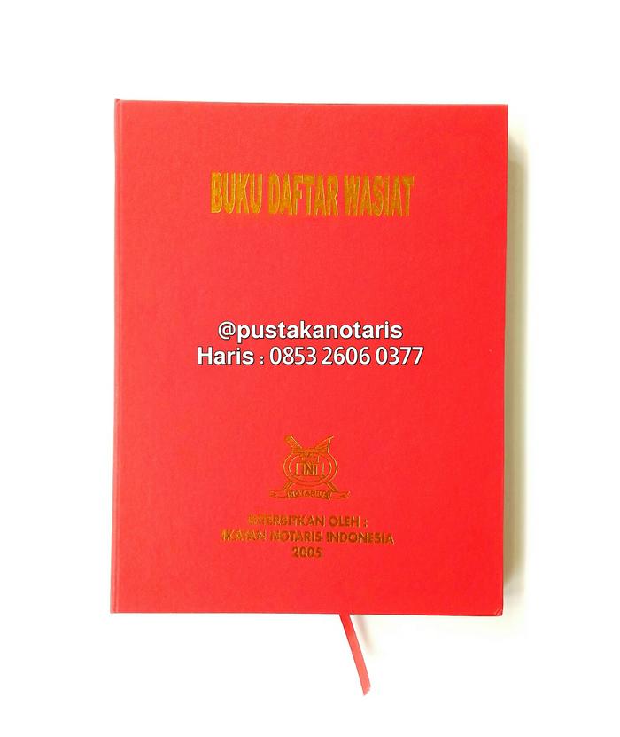 Gambar Buku Daftar Wasiat - Buku Protokol Repertorium Kantor Notaris dari Pustaka Notaris undefined Tokopedia