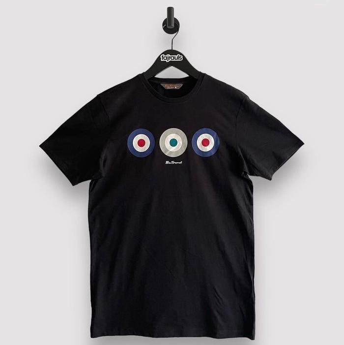 Gambar Ben Sherman Target Tshirt Black Original - Hitam, S dari fajrauls undefined Tokopedia