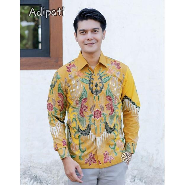 Gambar Batik pria lengan panjang batik tulis original handmade lapis furing - adipati, L dari Adzkia BatikArt_NEW undefined Tokopedia