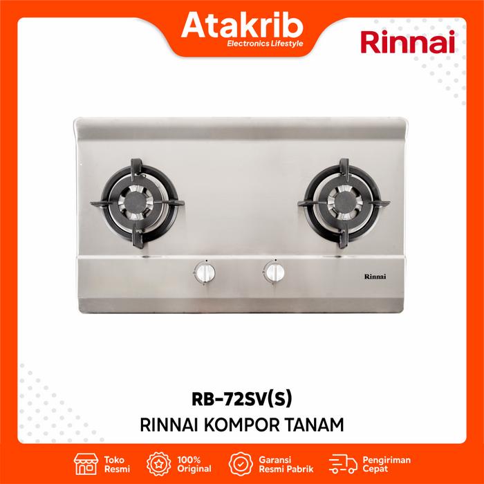 Promo RINNAI KOMPOR TANAM RB-72SV(S) / 72SV - 2 Tungku Cicil 0% 3x - Kab.  Sleman - Atakrib Elektronik Jogja | Tokopedia
