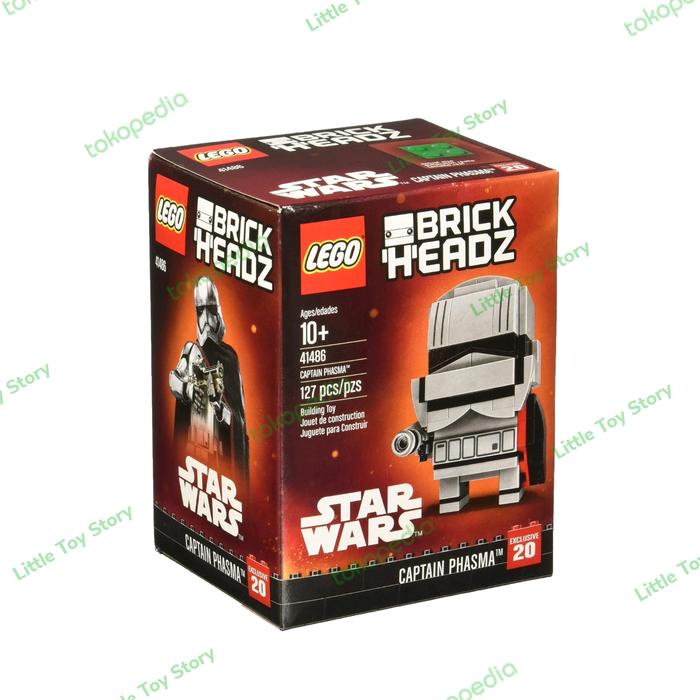 Gambar LEGO BRICKHEADZ 41486 CAPTAIN PHASMA MISB dari Little Toy Story undefined Tokopedia