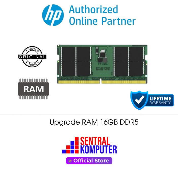 Gambar Memory Laptop KINGSTON RAM SODIMM DDR5 5600MHZ - 16GB dari Sentral Komputer-HP Authorized Kota Administrasi Jakarta Timur Tokopedia