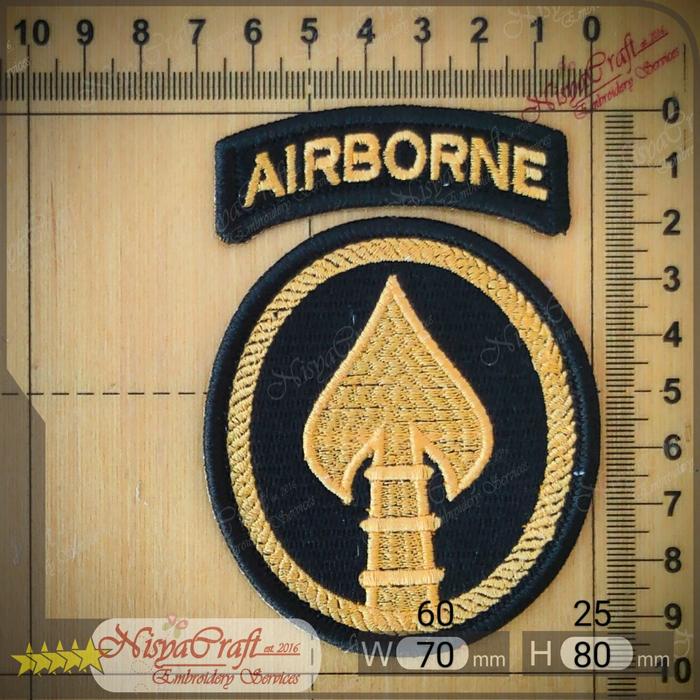 Gambar NCEP0101-0191 US Army Airborne Special Operation | SSI | Patch - 07-SOCOM-Set dari NisyaCraft undefined Tokopedia
