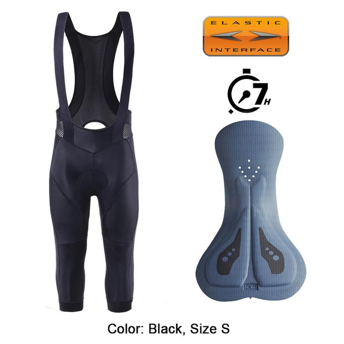 Gambar Celana Panjang Bib Sepeda Cycling 3/4 Bib PRO RION Elastic Interface - S dari Jonjs undefined Tokopedia