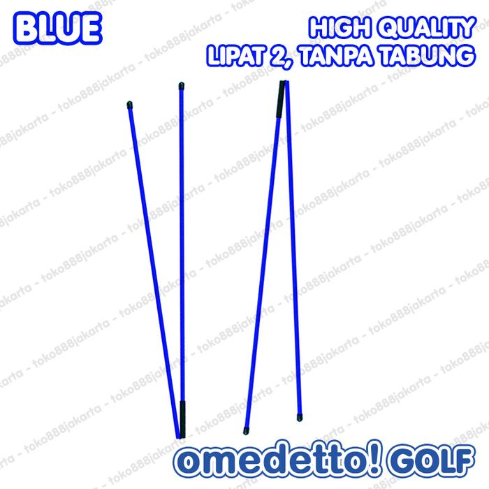 Gambar GOLF STICK ALAT LATIH LATIHAN AYUN ARAH ALIGNMENT ROD SWING - LIPAT 2 BLUE dari TOKO 888 JAKARTA undefined Tokopedia