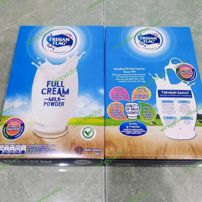 Gambar frisian flag full cream milk powder susu bubuk full cream 800g dari wirasakka online shop undefined Tokopedia