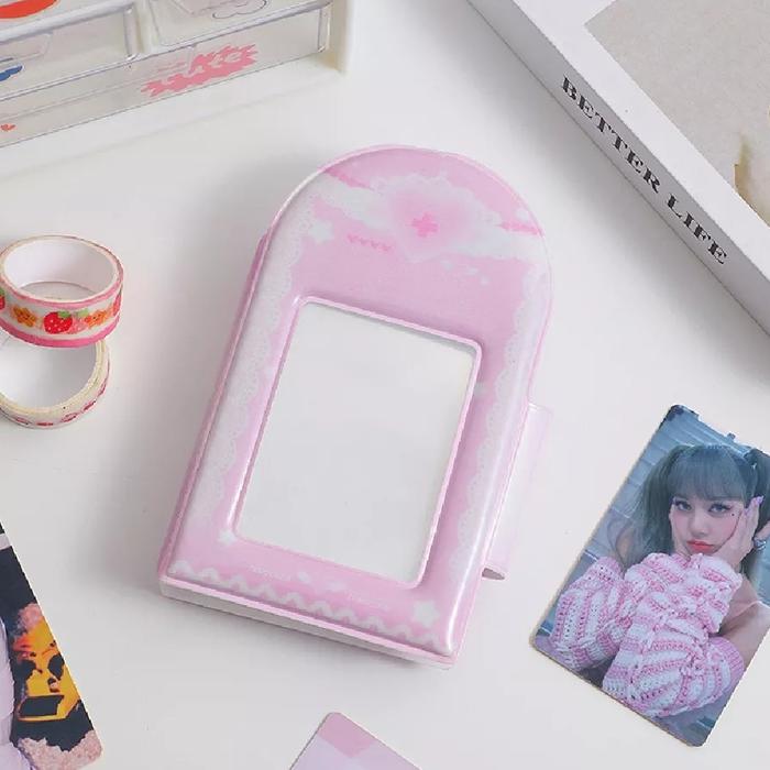 Gambar Mini Collect Book 1P 40 Slot - Butterfly in the Sky / Mini Kolbuk Photocard Album PC Binder Foto KPOP - Pink Heart dari Claraval Collections undefined Tokopedia