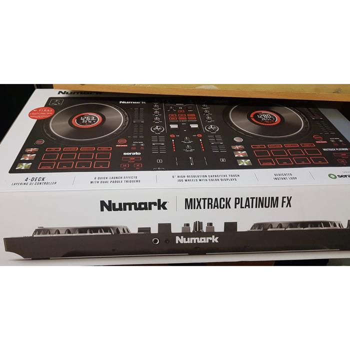 Numark Platinum DJコントローラー　　 箱がない Amazon.co.jp: Numark 中級者向け 4デッキ DJコントローラー と
