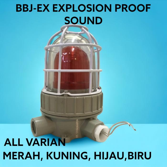 Gambar BBJ-EX LAMPU LED EXPLOSION PROOF SOUND AND LIGHT ALARM 220V AC - Merah, DC 24V dari usaha mandiri electrik undefined Tokopedia