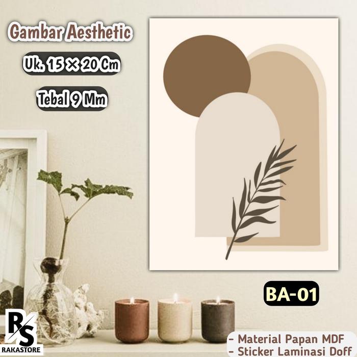Gambar Poster Estetik /Gambar Aesthetic / Hiasan Dinding / Pajangan Dinding - BA-01 dari RAKASTORE MEDAN undefined Tokopedia