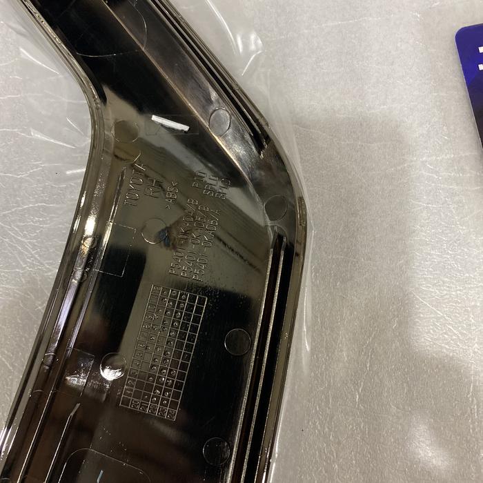 Gambar List Cover Foglamp VRZ TRD 2021 Black Chrome - Kanan dari JBparts undefined Tokopedia