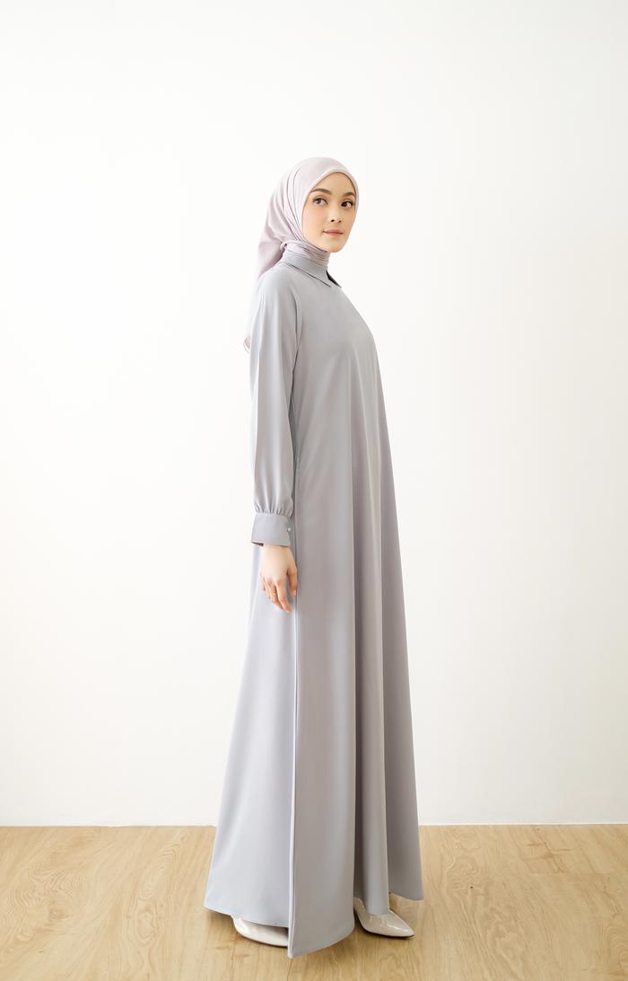 Gambar Shararea | Basic Inner Dress - Gray, XL dari Shararea undefined Tokopedia