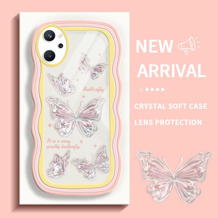 Gambar PARABA Soft Case Realme 9i 9 V25 Q5 Casing Kupu-kupu Kristal Silikon - Style3, Narzo 50i dari parabatokoresmi undefined Tokopedia